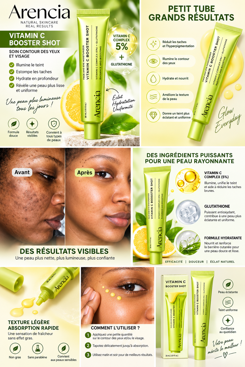 Arencia Vitamin C Booster Shot 30 ml