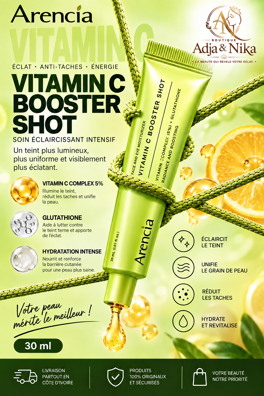 Arencia Vitamin C Booster Shot 30 ml
