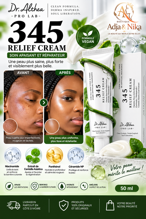 Crème Reparatrice 345 Relief Cream
